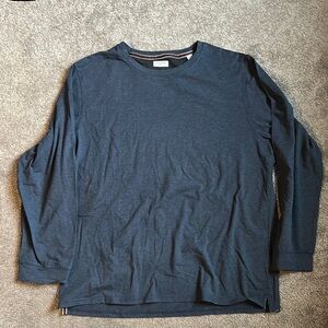 Tom James Classic Blue Long Sleeve Tee